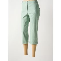 BASTINGAGE - Pantacourt vert en coton - Femme - Taille 48 - Modz