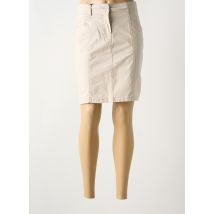 ESPRIT DE LA MER - Jupe courte beige en coton - Femme - Taille 38 - Modz