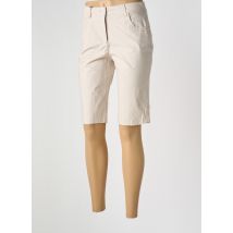 ESPRIT DE LA MER - Bermuda beige en coton - Femme - Taille 42 - Modz