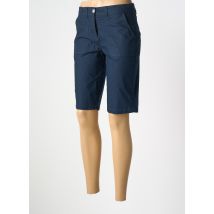 BASTINGAGE - Bermuda bleu fonce en coton - Femme - Taille 36 - Modz