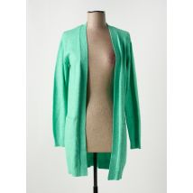 B.YOUNG - Gilet manches longues vert en viscose - Femme - Taille 34 - Modz