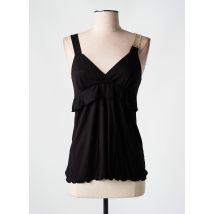 QUATRE VINGT JOURS - Top noir en viscose - Femme - Taille 44 - Modz