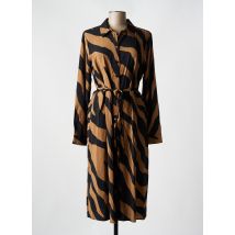 VILA - Robe longue noir en viscose - Femme - Taille 42 - Modz