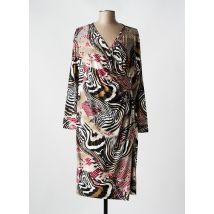 GENUINE - Robe mi-longue noir en polyester - Femme - Taille 44 - Modz