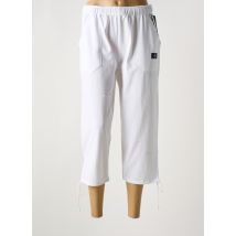 NATURAL - Pantacourt blanc en coton - Femme - Taille 44 - Modz