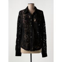 KAFFE - Chemisier noir en coton - Femme - Taille 38 - Modz