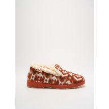 SOIR ET MATIN - Chaussons/Pantoufles marron en textile - Femme - Taille 38 - Modz