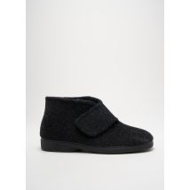 SOIR ET MATIN - Chaussons/Pantoufles noir en textile - Homme - Taille 44 - Modz