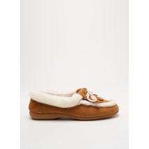 SOIR ET MATIN - Chaussons/Pantoufles marron en textile - Femme - Taille 36 - Modz