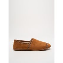 SOIR ET MATIN - Chaussons/Pantoufles marron en textile - Femme - Taille 37 - Modz
