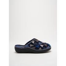 SEMELFLEX - Chaussons/Pantoufles bleu en textile - Femme - Taille 38 - Modz