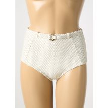 GENIUS - Bas de maillot de bain blanc en polyamide - Femme - Taille 36 - Modz