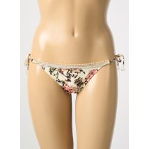 WATERCULT - Bas de maillot de bain beige en polyamide - Femme - Taille 38 - Modz