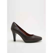 KARSTON - Escarpins gris en cuir - Femme - Taille 40 - Modz