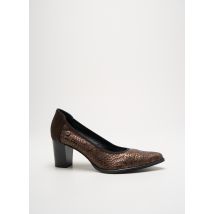 INEA - Escarpins marron en cuir - Femme - Taille 40 - Modz