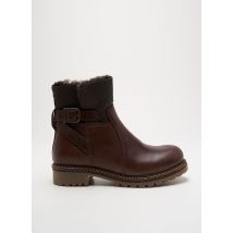 ARIMA - Bottines/Boots marron en cuir - Femme - Taille 40 - Modz