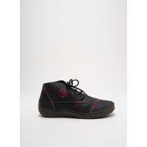 RIEKER - Baskets noir en autre matiere - Femme - Taille 37 - Modz