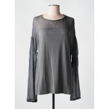 DEHA - T-shirt gris en viscose - Femme - Taille 40 - Modz