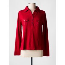 SOIE POUR SOI - Pull rouge en coton - Femme - Taille 40 - Modz