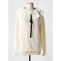 MICHA - Pull beige en acrylique - Femme - Taille 38 - Modz