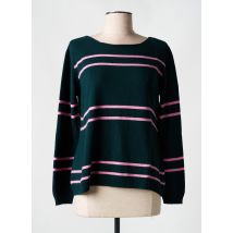 B.YU - Pull vert en merinos - Femme - Taille 36 - Modz