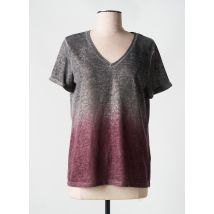 HUIT SIX SEPT - T-shirt gris en polyester - Femme - Taille 38 - Modz