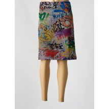 OLIVIER PHILIPS - Jupe mi-longue bleu en polyester - Femme - Taille 46 - Modz