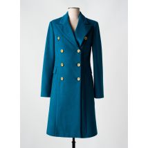 XT STUDIO - Manteau long bleu en polyester - Femme - Taille 36 - Modz