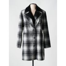 7 SEASONS - Manteau court noir en polyester - Femme - Taille 40 - Modz