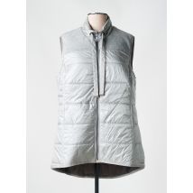 JUST WHITE - Gilet sans manche gris en polyamide - Femme - Taille 40 - Modz