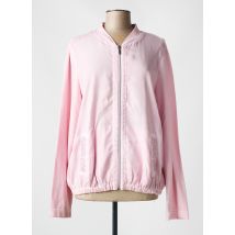 JUSTWHITE - Veste casual rose en coton - Femme - Taille 42 - Modz