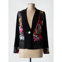 OLIVIER PHILIPS - Veste casual noir en viscose - Femme - Taille 42 - Modz