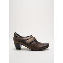 INEA - Derbies marron en cuir - Femme - Taille 37 - Modz