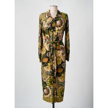 GEISHA - Robe longue marron en viscose - Femme - Taille 38 - Modz