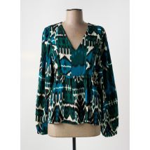 LA FEE MARABOUTEE - Blouse vert en viscose - Femme - Taille 36 - Modz