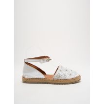 ELUE PAR NOUS - Espadrilles blanc en cuir - Femme - Taille 38 - Modz