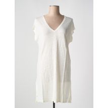 TANIT CODE - Robe mi-longue beige en lin - Femme - Taille 38 - Modz