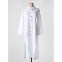 TANIT CODE - Tunique manches longues blanc en coton - Femme - Taille 36 - Modz