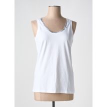 TANIT CODE - Débardeur blanc en coton - Femme - Taille 38 - Modz