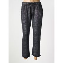 TANIT CODE - Pantalon droit noir en lin - Femme - Taille 40 - Modz