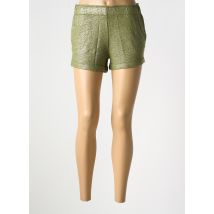TANIT CODE - Short vert en lin - Femme - Taille 40 - Modz