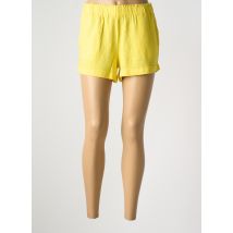 TANIT CODE - Short jaune en lin - Femme - Taille 40 - Modz