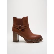 TAMARIS - Bottines/Boots marron en textile - Femme - Taille 40 - Modz