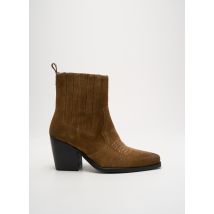 FREEMAN T.PORTER - Bottines/Boots marron en cuir - Femme - Taille 41 - Modz