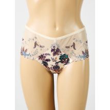 LOUISA BRACQ - Shorty beige en polyamide - Femme - Taille 40 - Modz