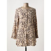 MASAI - Tunique manches longues beige en viscose - Femme - Taille 38 - Modz