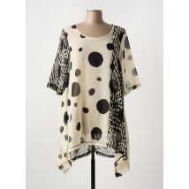 G!OZE - Tunique manches longues beige en polyester - Femme - Taille 46 - Modz