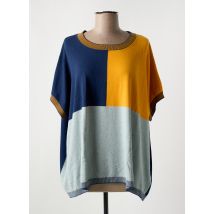 MES SOEURS ET MOI - Pull bleu en coton - Femme - Taille 38 - Modz