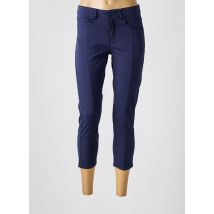 TELMAIL - Pantacourt bleu en coton - Femme - Taille 38 - Modz