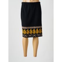 TELMAIL - Jupe mi-longue noir en modal - Femme - Taille 48 - Modz